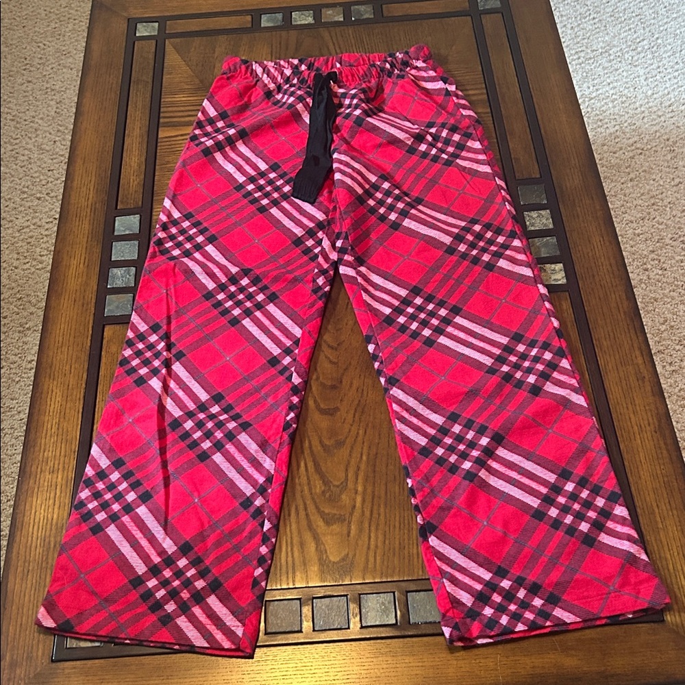 GLO Jeans Red and Black Plaid Pajama Pants